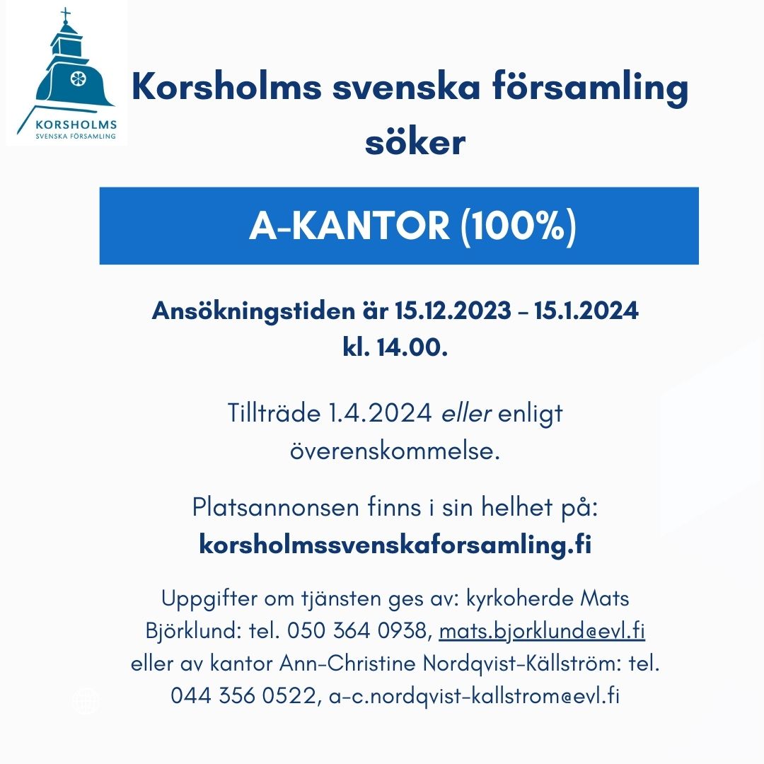 Annons A-kantorstjänst
