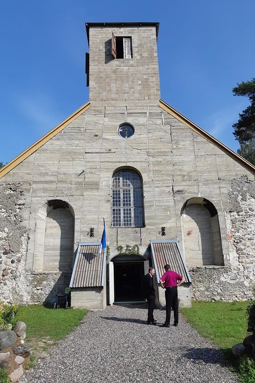 Öppna bilden i större format Töstamaa kyrka, ute
