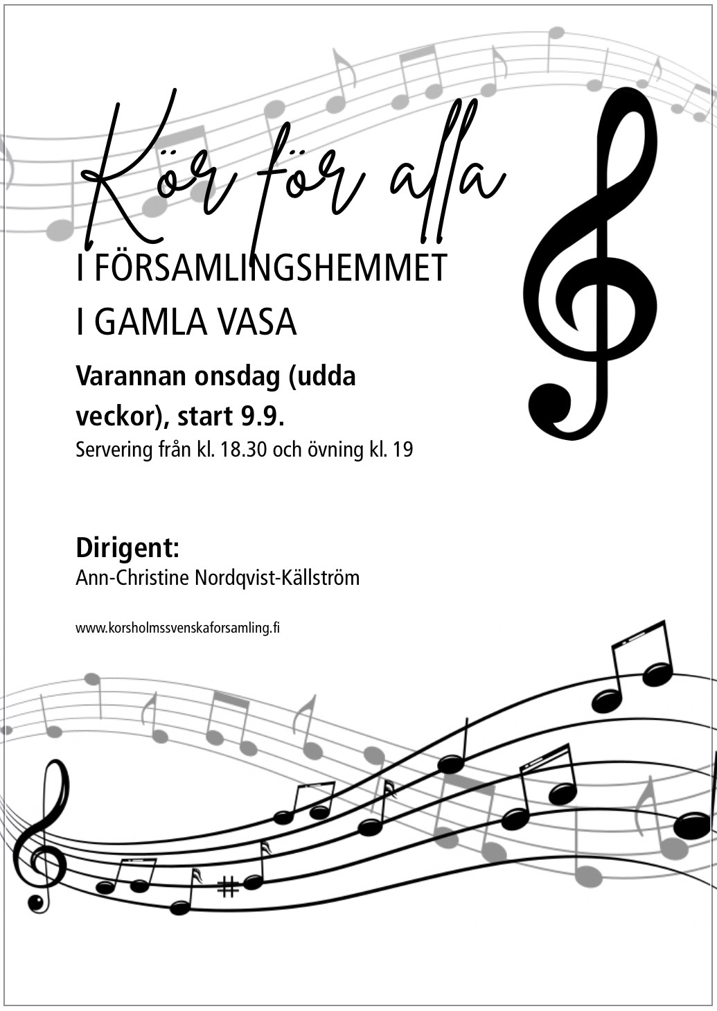 Affisch för Kör för alla