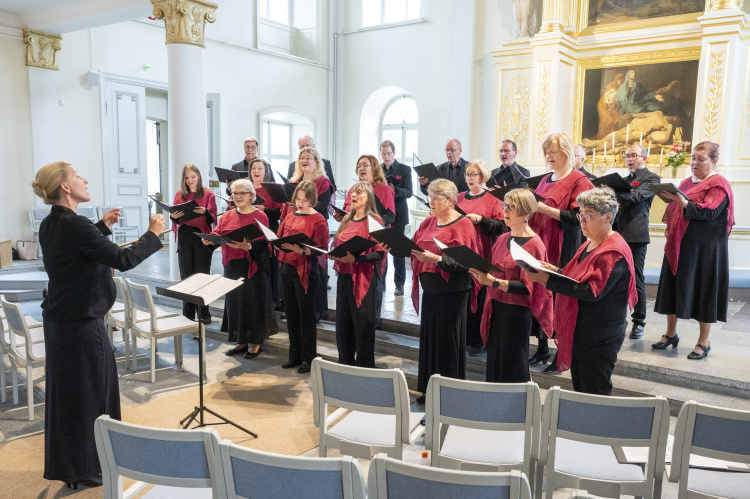 Kammarkören Psallite i Korsholms kyrka