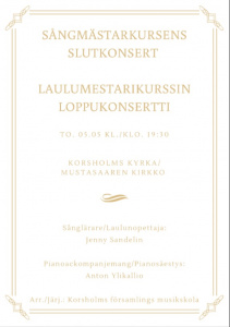 Konsertaffisch