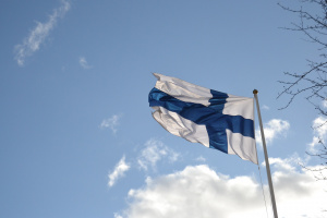 Finlands flagga