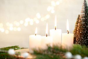 Inför advent. Konsert med Wasa sångargilles seniorkör och Korsholms kammarorkester. Julljus
