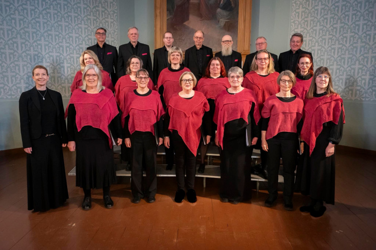 Augustitoner - Gamla Vasa-dagens konsert Kammarkören Psallite (Foto: Johan Hagström)