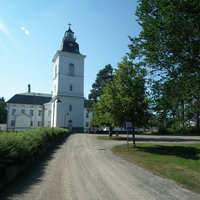 Korsholms kyrka och klockstapeln